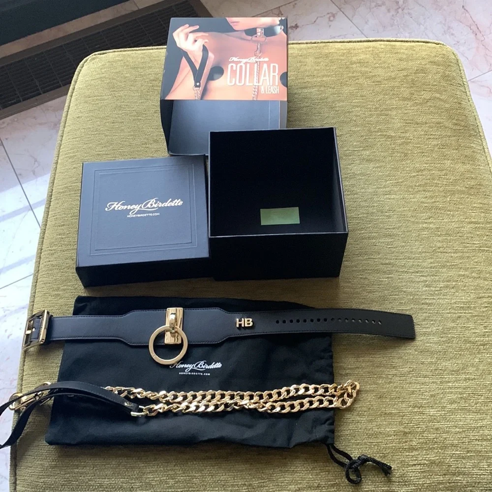 HONEY BIRDETTE 💋💋FASHION FETISH
LEATHER COLLAR - Picture 9 of 15